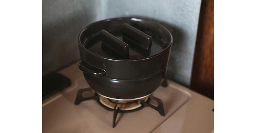 お米全体に蒸気がしっかり回る!ごはんをおいしく炊くための鍋